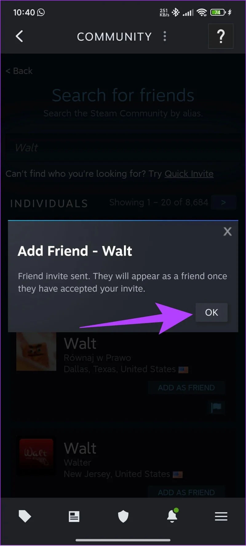 Come aggiungere amici su Steam senza pagare