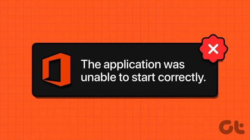 Le 6 principali correzioni per l'errore Impossibile avviare correttamente l'applicazione (0xc0000142) per le app di Office