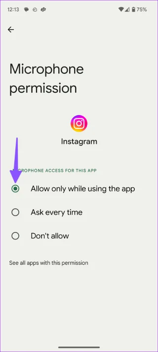 I 10 modi migliori per risolvere il problema del microfono che non funziona su Instagram