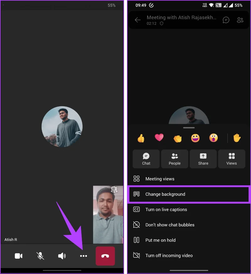 Come cambiare lo sfondo in Microsoft Teams