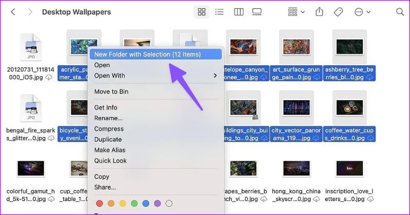 Come cambiare automaticamente lo sfondo su Mac