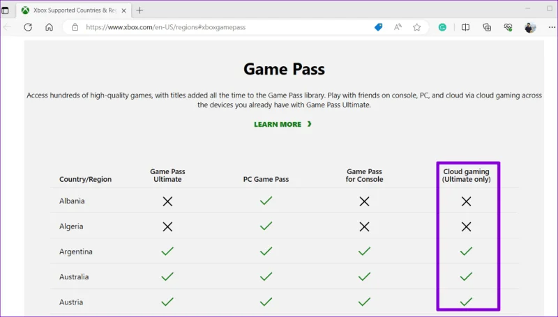 Les 6 principaux correctifs pour le jeu en nuage ne fonctionnent pas dans l'application Xbox pour Windows