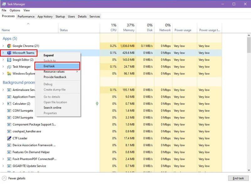 Microsoft Teamsの修正: 接続できませんでした