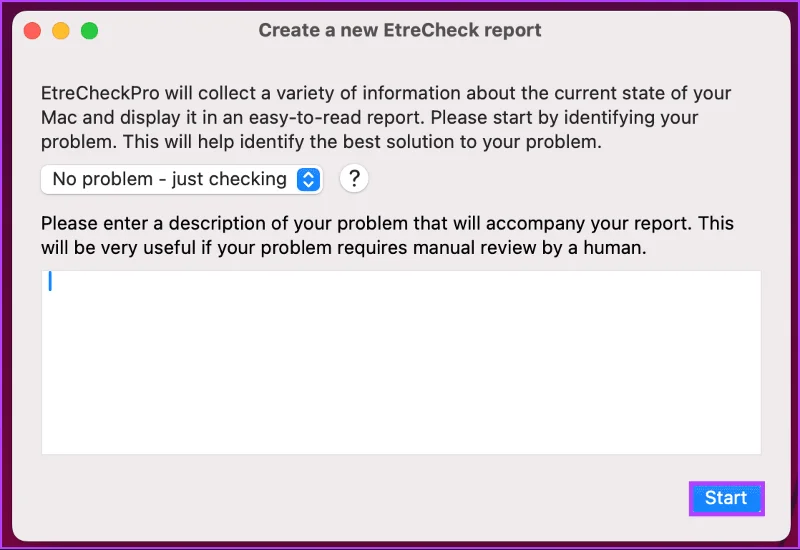 Come leggere e condividere il report di sistema su MacBook