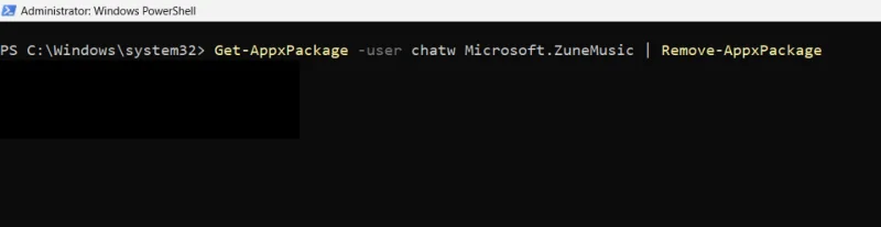 Cómo desinstalar aplicaciones del sistema en Windows