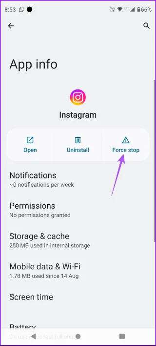 3 modi per risolvere la storia di Instagram bloccata durante la pubblicazione