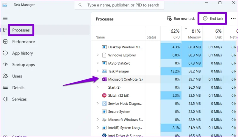 Las 6 formas principales de solucionar la imposibilidad de iniciar sesión en Microsoft OneNote en Windows