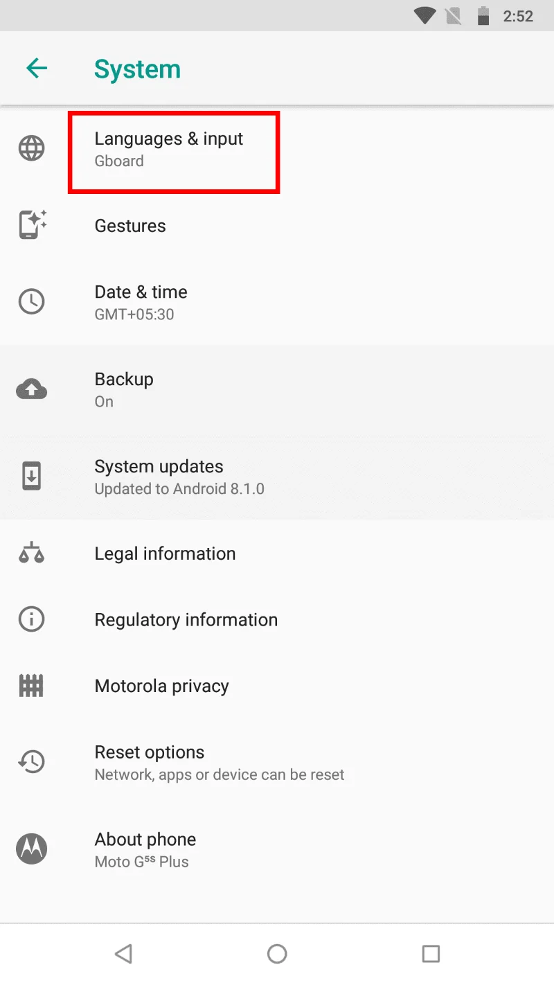 Android: 自動修正を簡単に無効にする方法
