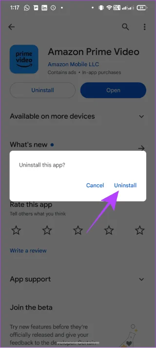 Diez formas de reparar el código de error 5004 o 5005 de Amazon Prime Video