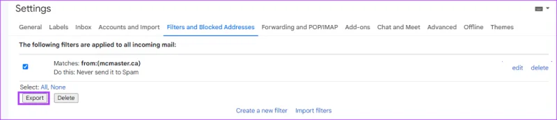 Comment créer des règles pour filtrer les e-mails dans Gmail