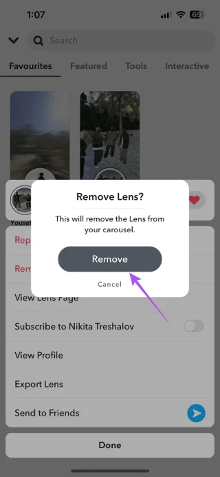 Come utilizzare la modalità regista su Snapchat