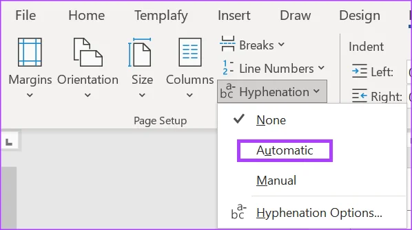 Como ativar e desativar a hifenização no Microsoft Word