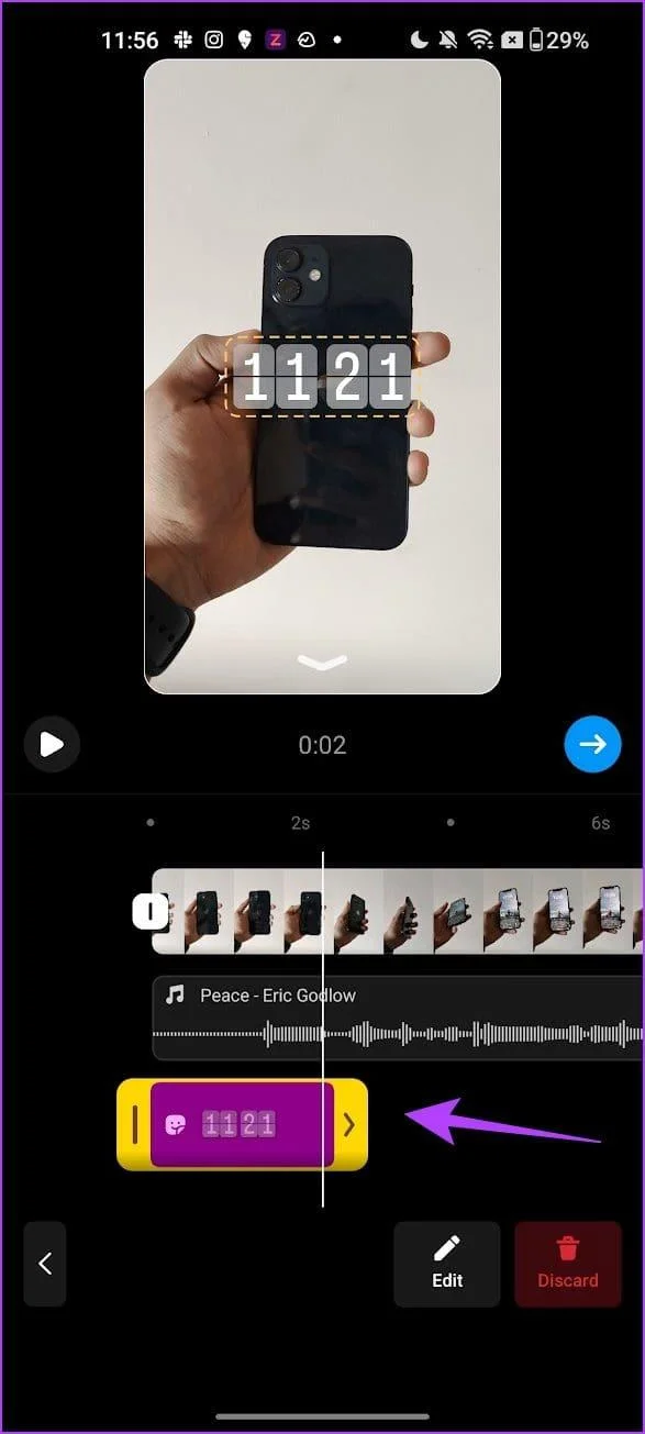 Come modificare i reel utilizzando l'editor integrato di Instagram