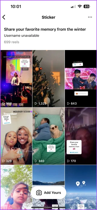 Comment utiliser l'autocollant «&nbsp;Ajouter le vôtre&nbsp;» sur une histoire Instagram