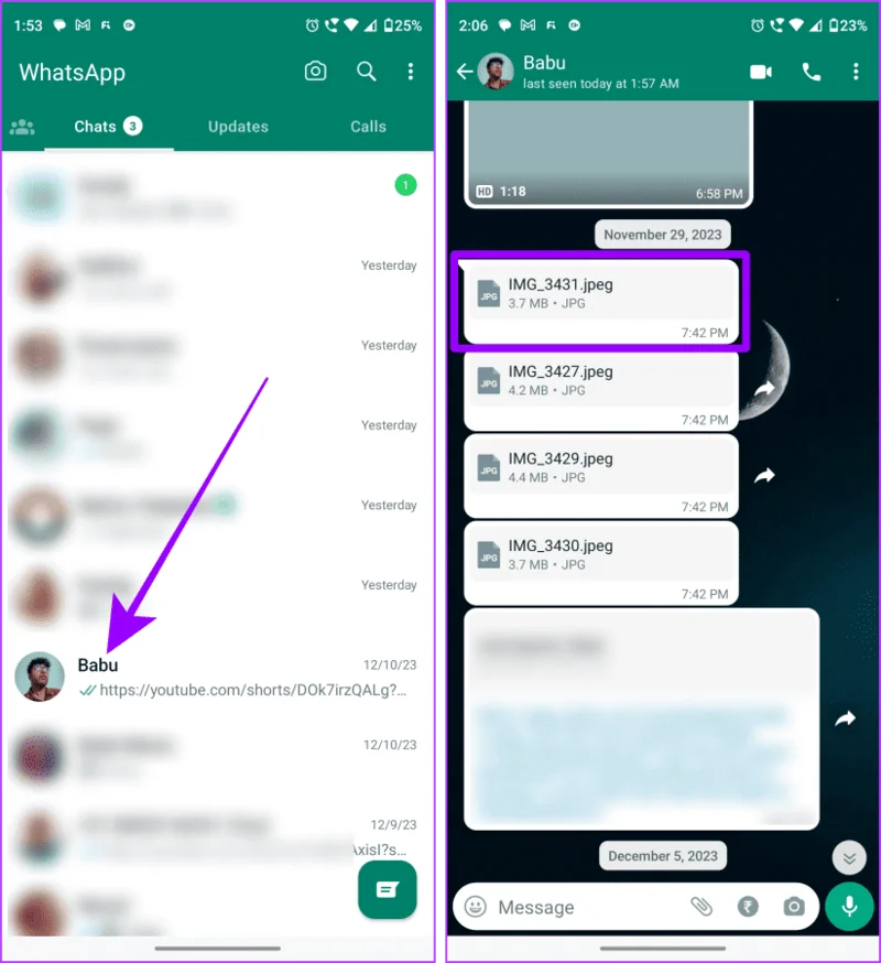 WhatsApp-foto's / video's opslaan in galerij op iPhone, Android en internet