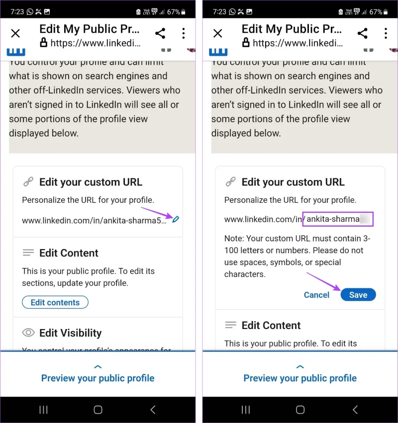 Comment rechercher et modifier l'URL de votre profil sur LinkedIn