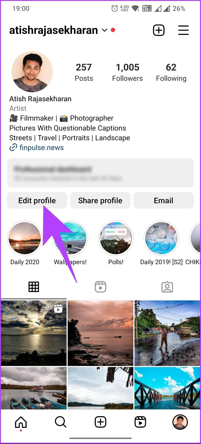 Comment ajouter un lien vers l'histoire et les publications Instagram