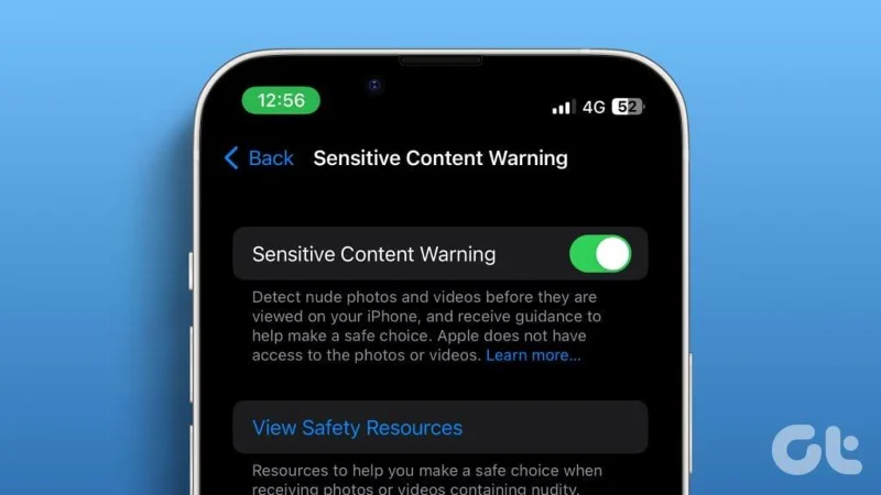 Waarschuwing voor gevoelige inhoud inschakelen op iPhone, iPad en Mac