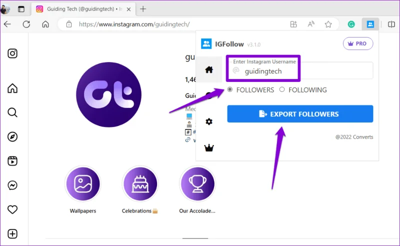 Come vedere i follower recenti su Instagram