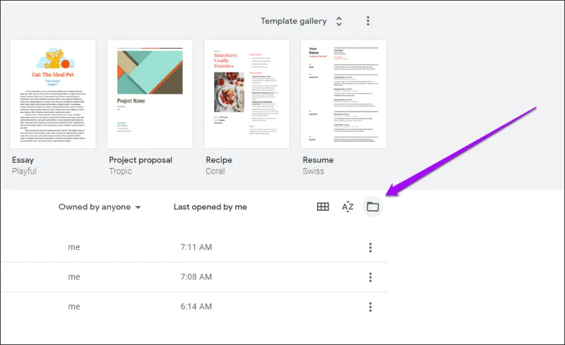 Come convertire file DOCX in documenti Google