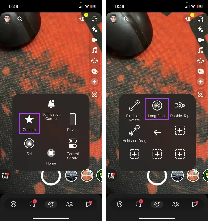 4 manieren om op Snapchat op te nemen zonder de knop ingedrukt te houden