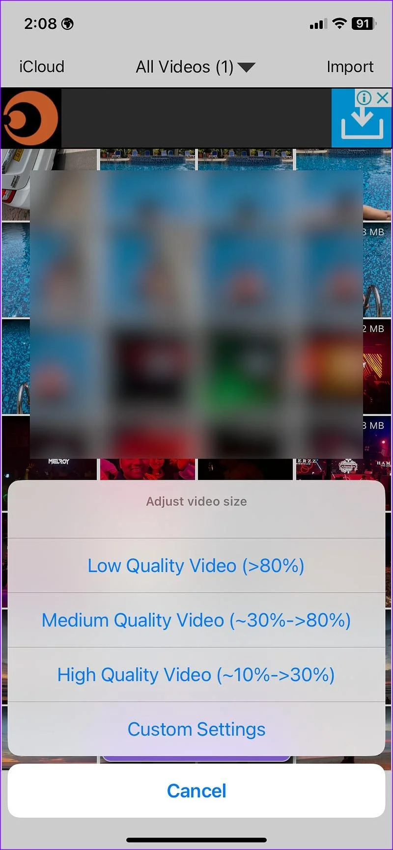 4 façons de réduire la taille d'une vidéo sur iPhone