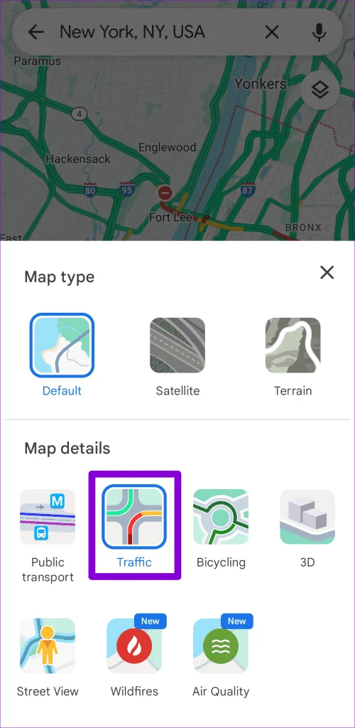 Top 7 oplossingen voor Google Maps die geen verkeer weergeven op Android en iPhone