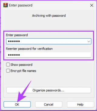 3 eenvoudige manieren om een ​​ZIP-bestand op Windows met een wachtwoord te beveiligen