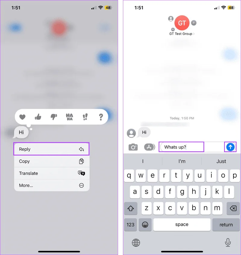 iPhone 및 iPad에서 iMessage 그룹 채팅을 사용하는 방법