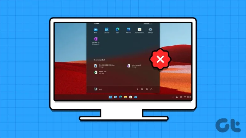 5 manieren om aanbevolen te verwijderen in Windows 11