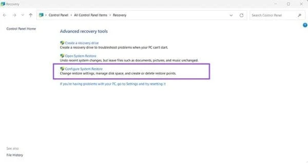 Cómo Eliminar Puntos de Restauración del Sistema en Windows 11