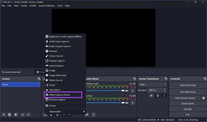 Cómo configurar la cámara virtual OBS en Windows y Mac