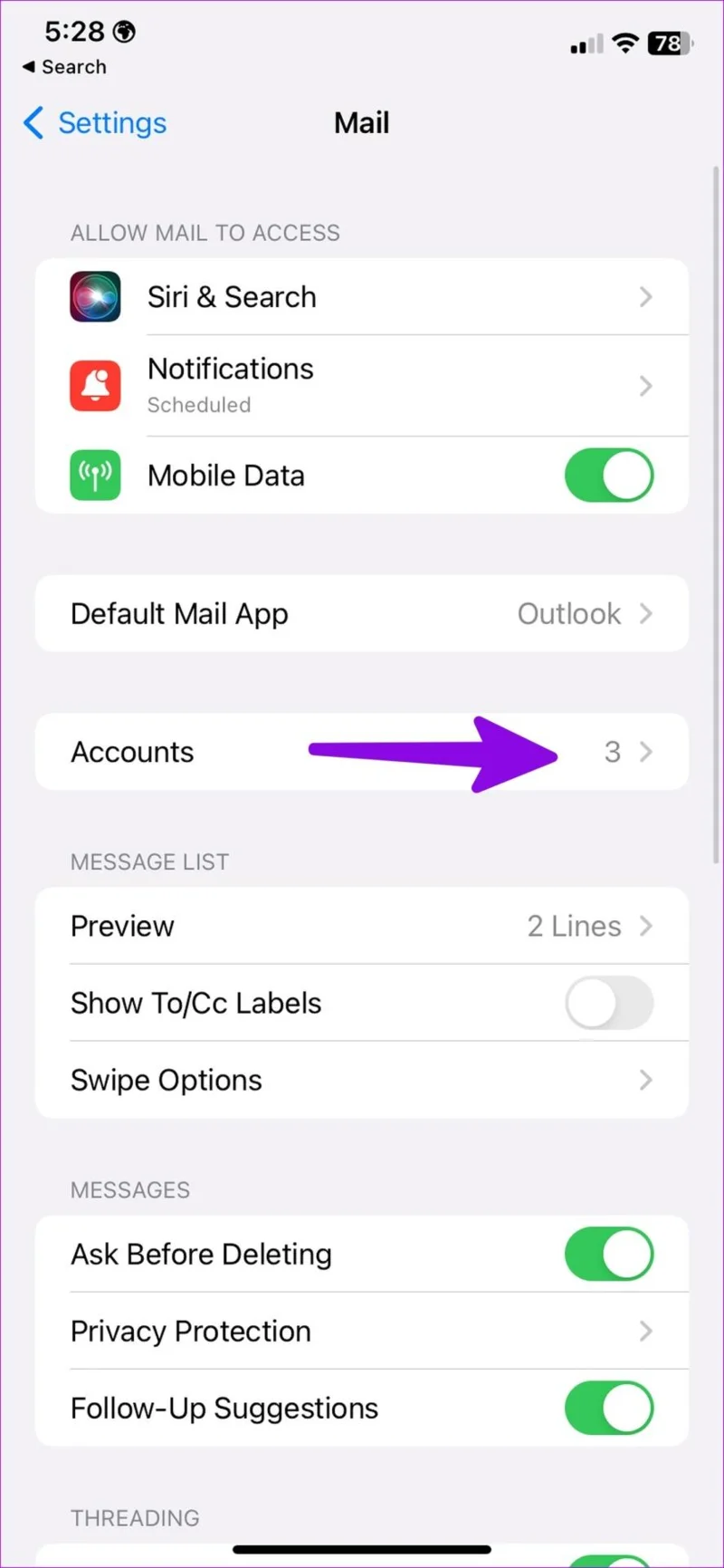 Top 9 manieren om te repareren dat de iPhone geen e-mails ontvangt