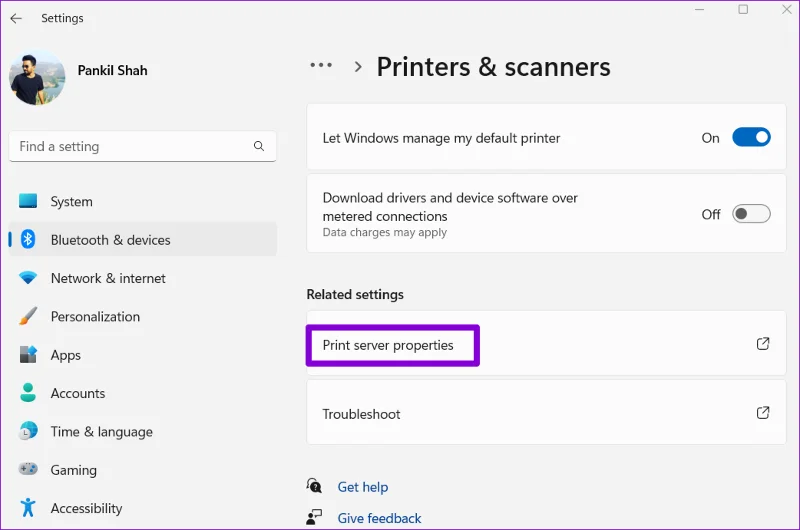 6 maneiras de corrigir a impossibilidade de remover a impressora no Windows 11