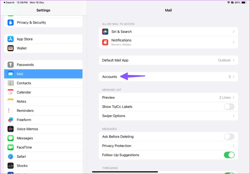 Top 10 des façons de réparer l'iPad qui ne reçoit pas d'e-mails