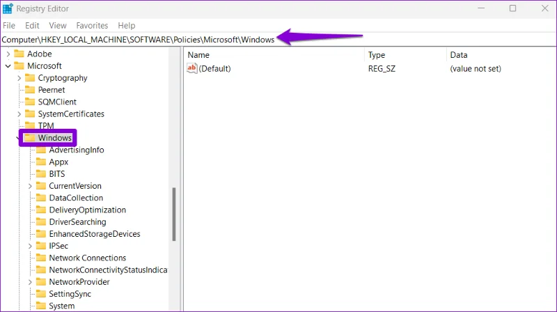 5 formas de corregir la opción de permisos de aplicaciones en segundo plano que falta en Windows 11