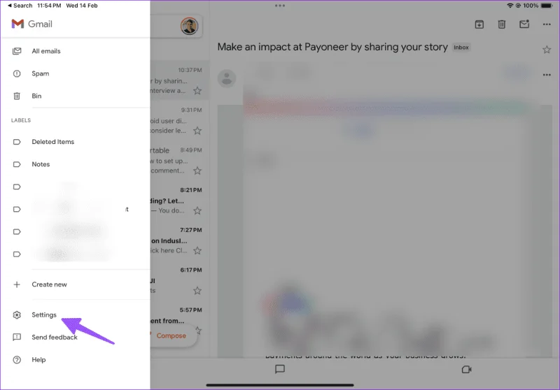 Comment configurer Gmail sur iPad