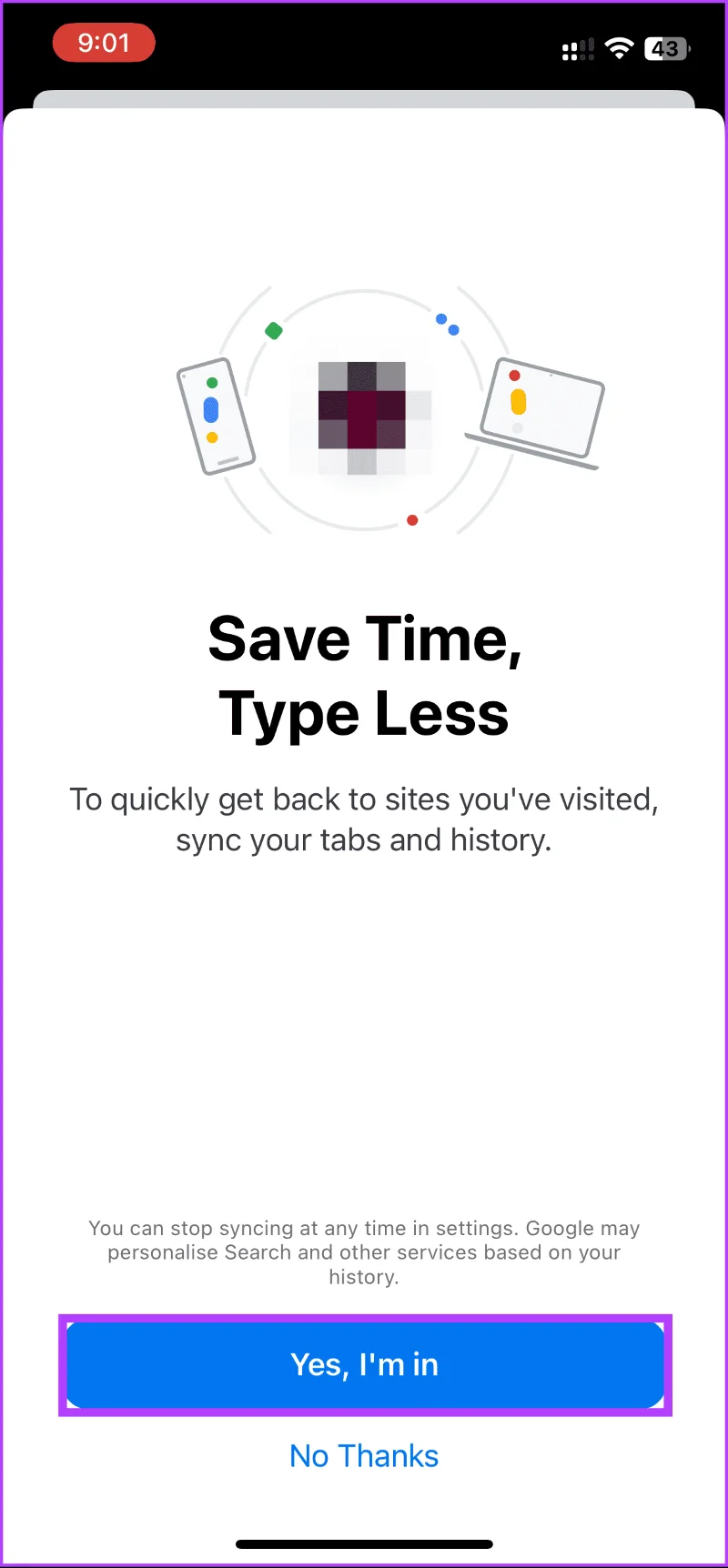 Comment changer de compte Google dans Chrome pour iOS, iPad et Android