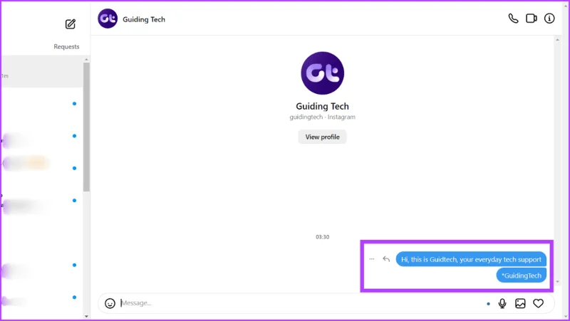 Come modificare i messaggi su Instagram
