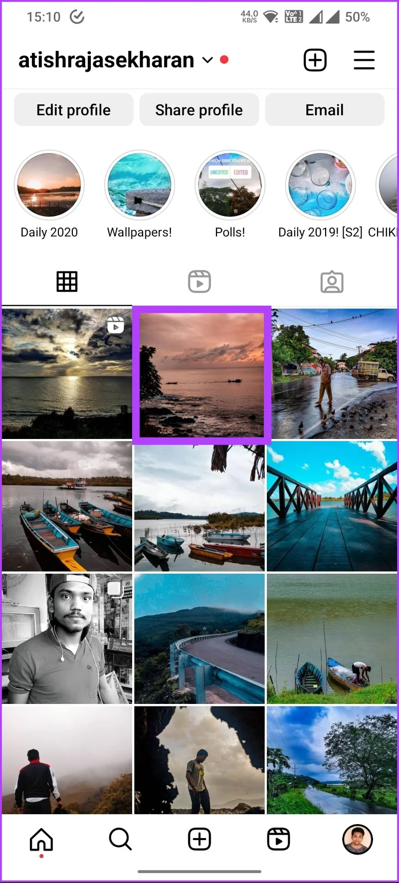 Comment ajouter un lien vers l'histoire et les publications Instagram