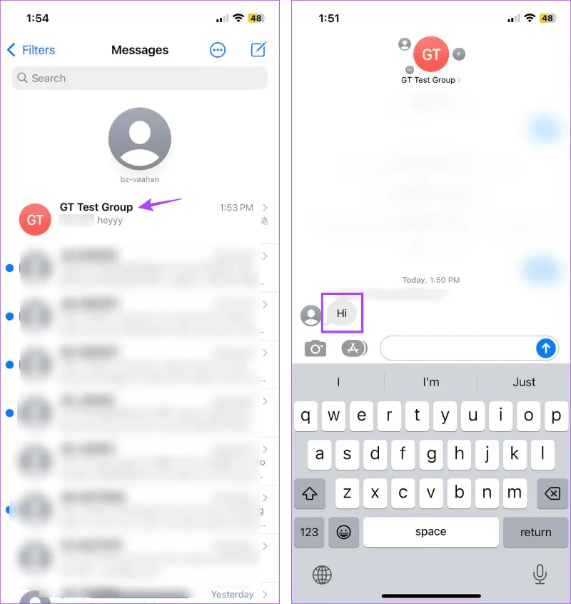 iPhone 및 iPad에서 iMessage 그룹 채팅을 사용하는 방법