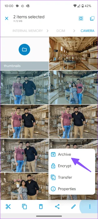 4 manieren om bestanden te ZIPpen op Android