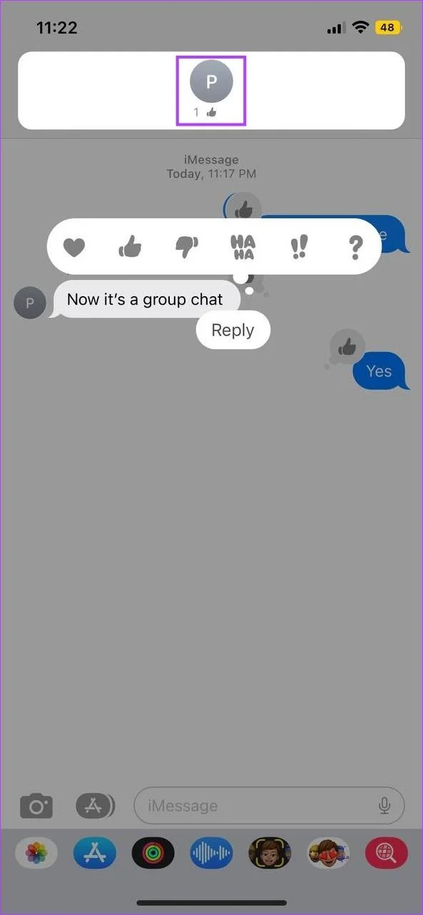 Wat zijn benadrukte reacties en hoe u ze kunt gebruiken op de iPhone