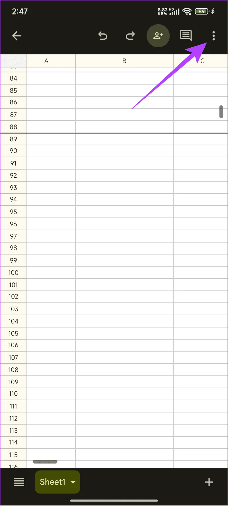 Comment obtenir le mode sombre dans Google Sheets (PC et mobile)