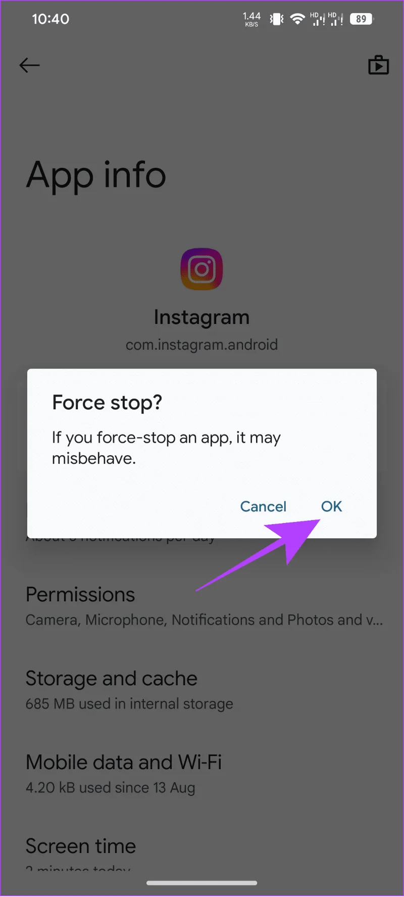 7 façons de réparer le mauvais lien d'ouverture d'Instagram