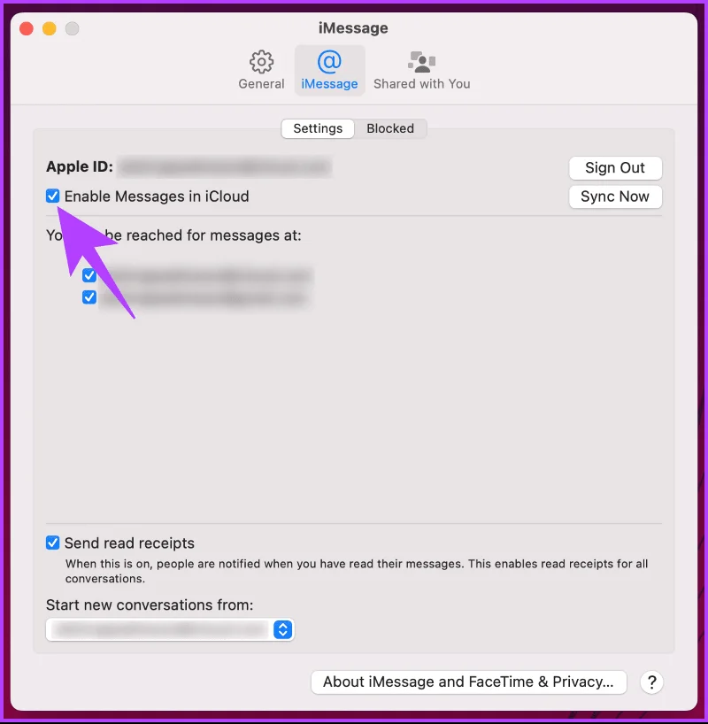 Cómo desactivar iMessage en Mac o iPhone