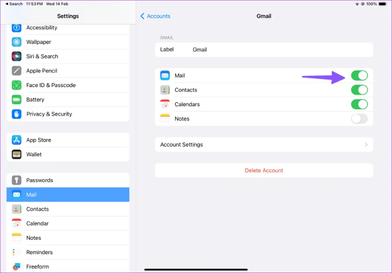 Comment configurer Gmail sur iPad