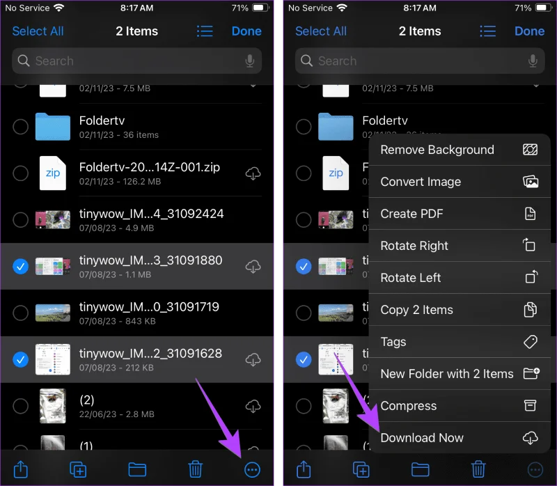 Foto's of video's opslaan van bestanden naar de Foto's-app op iPhone en iPad