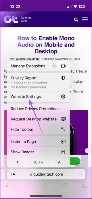 7 migliori soluzioni per la modalità Reader che non funziona in Safari
