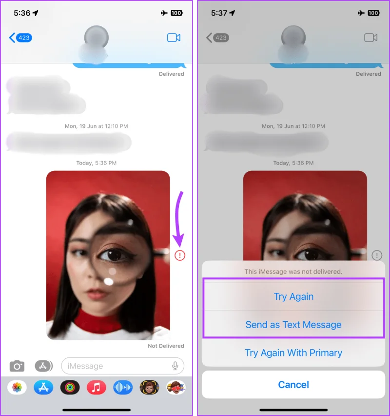 9 manieren om het uitroepteken in de iPhone Berichten-app te verwijderen